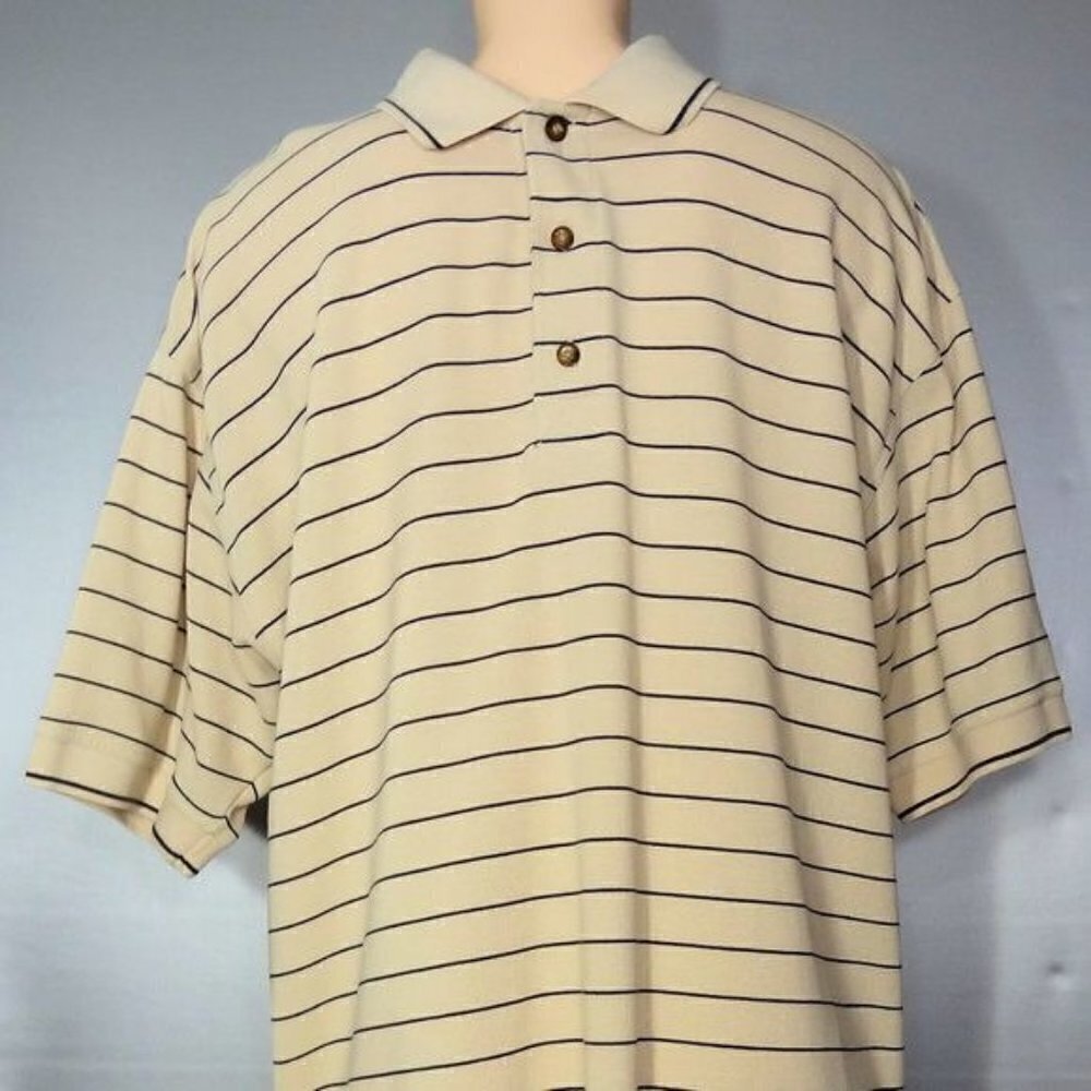 Greg Norman Play Dry Men's Golf Polo Shirt Large